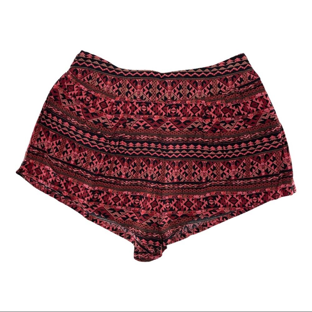 Forever 21 Womens Printed Boho Festival Summer Shorts Size M